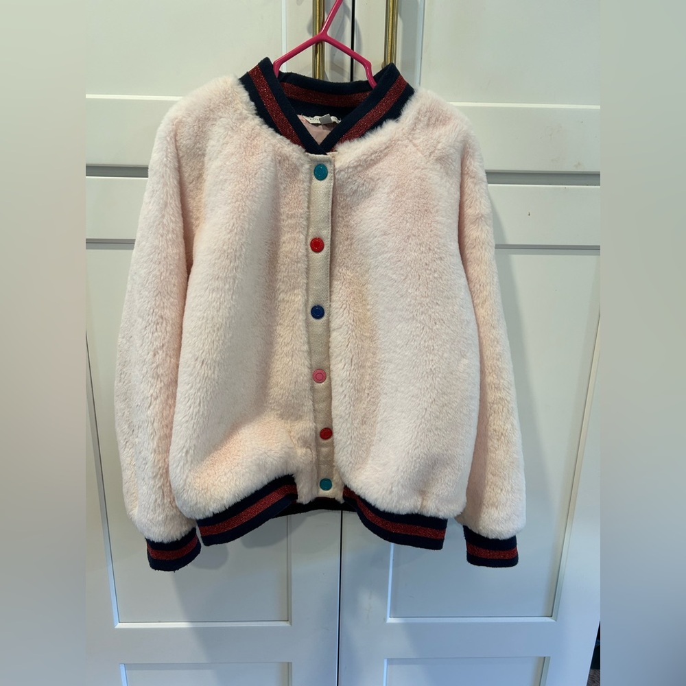 LITTLE MARC JACOBS FURRY PUFFER JACKET 8Y - Picture 6 of 9